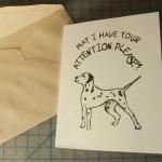 Dalmatian Dog Drawing Blank..