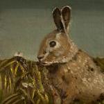 Bunny Rabbit Painting, Land..